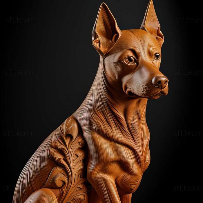 Animals Austrian Pinscher dog